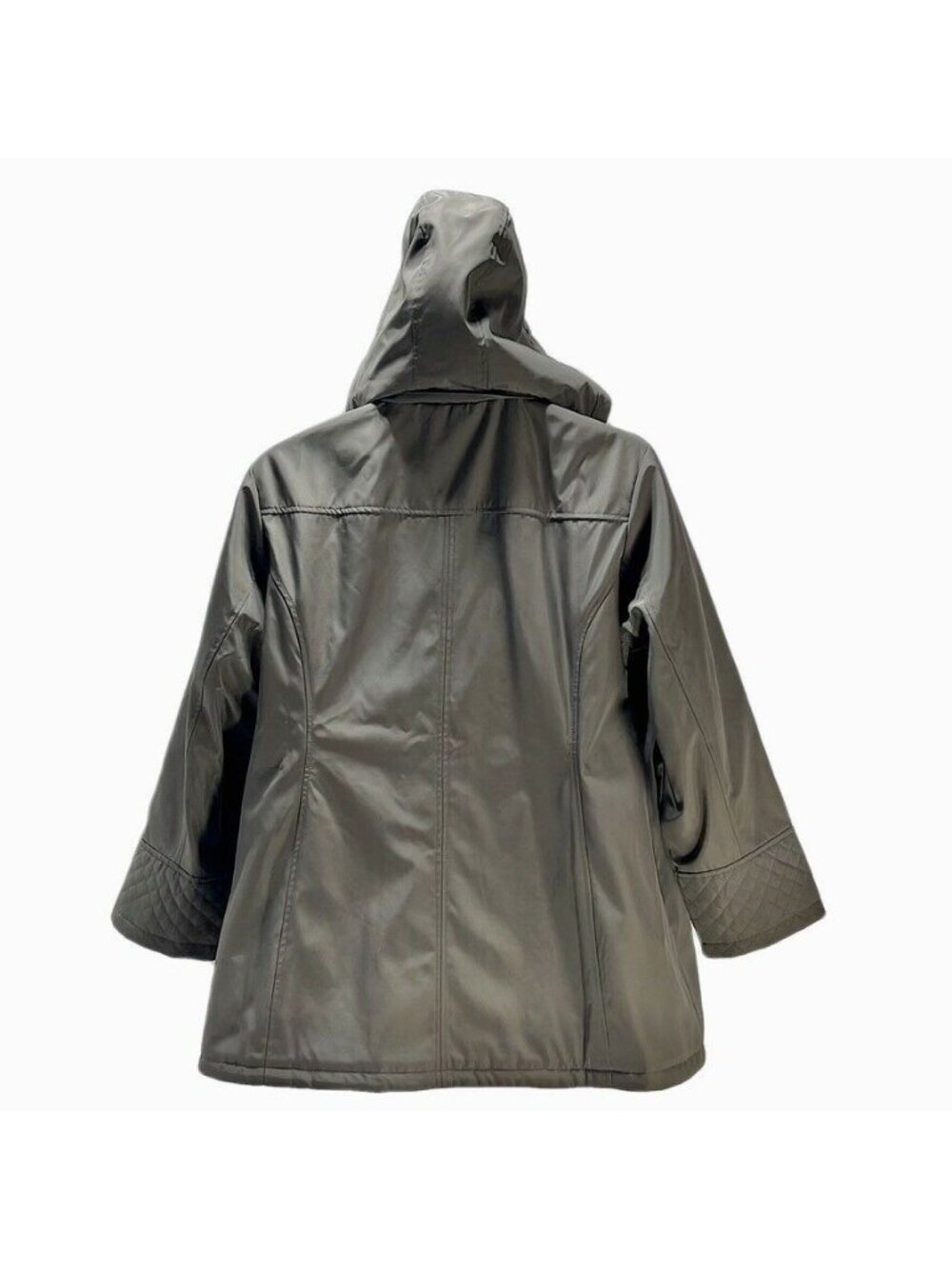 Avenue Womens Size 22/24 Quilted Hooded Womens Jacket Coat - Picture 2 of 9